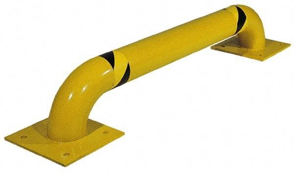 Vestil - 36" Long x 16" High, Steel Rack Guard - Low Profile, 4-1/2" Pipe - A1 Tooling