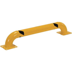 Vestil - 48" Long x 9" High, Steel Rack Guard - Low Profile, 4-1/2" Pipe - A1 Tooling