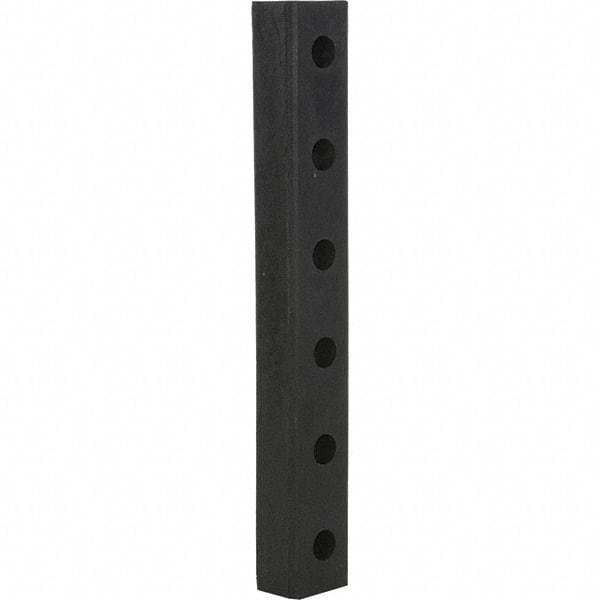 Vestil - 30 Inch Long x 4-1/2 Inch Wide x 3 Inch Projection Molded Rubber Bumper - 30 Inch Long x 4-1/2 Inch Wide x 3 Inch Projection Molded Rubber Bumper - A1 Tooling