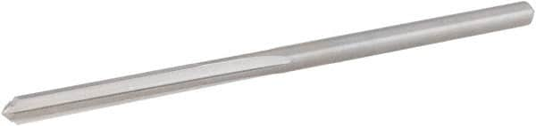 Hertel - 5/32" High Speed Steel 4 Flute Chucking Reamer - Straight Flute, 5/32" Straight Shank, 1" Flute Length, 3-1/8" OAL - A1 Tooling