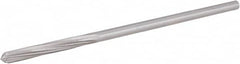 Hertel - 7/32" High Speed Steel 6 Flute Chucking Reamer - Spiral Flute, 0.2075" Straight Shank, 1-1/4" Flute Length, 5" OAL - A1 Tooling