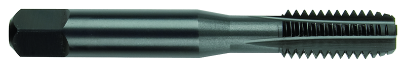 7/16-14 Dia. - GH3 - 4 FL - Premium HSS - Black Oxide - Semi Bottoming Straight FL Tap - A1 Tooling