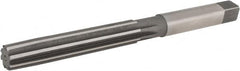 Hertel - 19/32" Diam, Straight Shank, 3-3/8" Flute, Hand Reamer - A1 Tooling