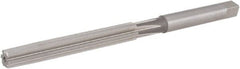 Hertel - 15/32" Diam, Straight Shank, 2.88" Flute, Hand Reamer - A1 Tooling