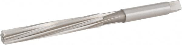 Hertel - 3/8" Diam, Straight Shank, 2-1/2" Flute, Hand Reamer - A1 Tooling