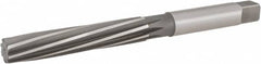 Hertel - 7/8" Diam, Straight Shank, 4.88" Flute, Hand Reamer - A1 Tooling