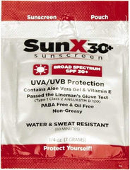 North - 0.25 oz Packet Sunscreen - SPF 30, 300 Packets - A1 Tooling