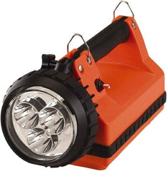 Streamlight - White LED Bulb, 540 Lumens, Spotlight/Lantern Flashlight - Orange Plastic Body, 1 6V Battery Included - A1 Tooling