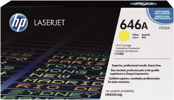 Hewlett-Packard - Yellow Toner Cartridge - Use with HP Color LaserJet Enterprise CM4540 MFP - A1 Tooling