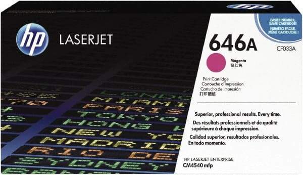 Hewlett-Packard - Magenta Toner Cartridge - Use with HP Color LaserJet Enterprise CM4540 MFP - A1 Tooling