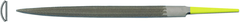 6" INOX Half-Round Ring File, Cut 0 - A1 Tooling