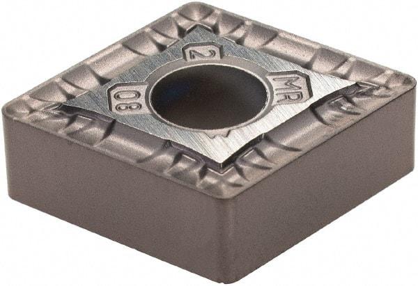 Kennametal - CNMG432 MR Grade KCU10 Carbide Turning Insert - AlTiN Finish, 80° Diamond, 1/2" Inscr Circle, 3/16" Thick, 1/32" Corner Radius - A1 Tooling