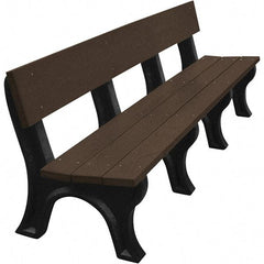 Vestil - 8' Long x 26-1/4" Wide, Recycled Plastic Bench Seat - A1 Tooling