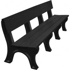 Vestil - 8' Long x 26-1/4" Wide, Recycled Plastic Bench Seat - A1 Tooling