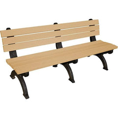 Vestil - 6' Long x 29" Wide, Recycled Plastic Bench Seat - A1 Tooling