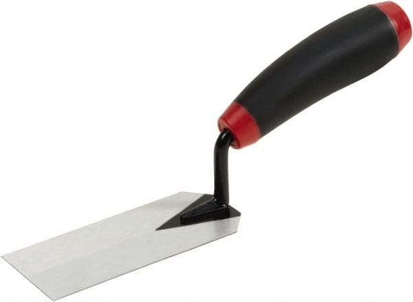 Hyde Tools - Carbon Steel Trowel - 9-1/4" Long x 2" Wide, Wood Handle - A1 Tooling