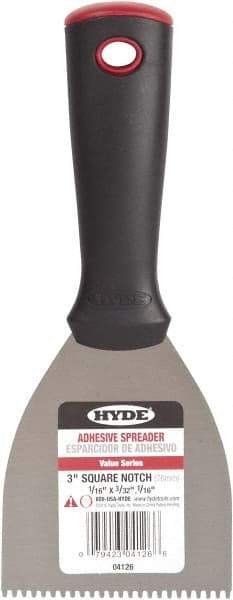 Hyde Tools - Square Margin Trowel - For Ceramic Tile - A1 Tooling