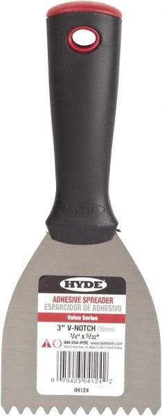 Hyde Tools - V Margin Trowel - For Ceramic Tile - A1 Tooling