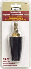 Hyde Tools - 4,000 psi Spray, Pressure Washer Pressure Washer Nozzle - 1.07mm Orifice Diam - A1 Tooling