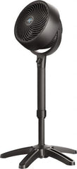 VORNADO - 8-15/16" Blade, 389 Max CFM, Adjustable Pedestal Stand Air Circulator Fan - 0.42 Amps, 120 Volts, 3 Speed - A1 Tooling