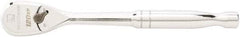 GearWrench - 3/8" Drive Pear Head Ratchet - Full Polish Chrome Finish, 8" OAL, 60 Gear Teeth, Full Polished Handle, Standard Head - A1 Tooling