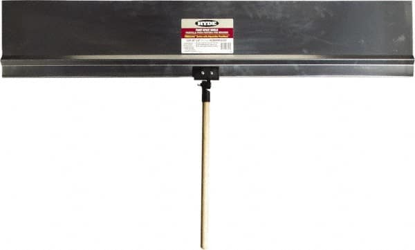 Hyde Tools - 48" Wide Flexible Blade Aluminum Painters Assistant - Stiff, Wood Handle - A1 Tooling