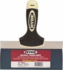 Hyde Tools - 8" Wide Flexible Blade Steel Joint Knife - Flexible - A1 Tooling