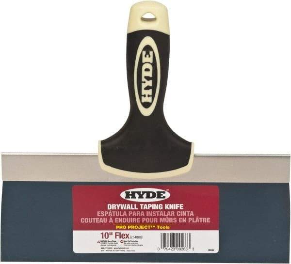 Hyde Tools - 10" Wide Flexible Blade Steel Joint Knife - Flexible - A1 Tooling