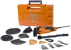 Fein - 120 Volt Electric Multi-Tool Kit - 10,000 to 19,500 RPM, 3 Amps - A1 Tooling