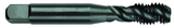 10-32 Dia. - GH2 - 3 FL - Premium - HSS - TiCN - Plug - Spiral Point Tap - A1 Tooling