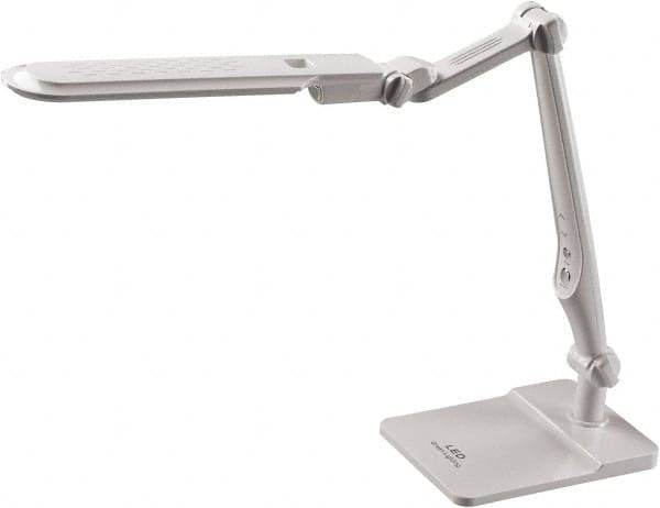 Electrix - 22 Inch, Articulated, Clamp Mounted, LED, White, Desk Light - 10 Watt, 100 to 120 Volt, Nonmagnifying - A1 Tooling