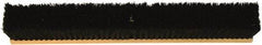 O-Cedar - 24" Combo Duty Horsehair Blend Push Broom - 3" Bristle Length, Wood Block, Threaded Handle Connection, Handle Sold Separately - A1 Tooling