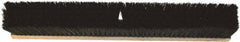 O-Cedar - 18" Medium Duty Polypropylene Push Broom - 3" Bristle Length, Wood Block, Threaded Handle Connection, Handle Sold Separately - A1 Tooling