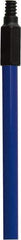 O-Cedar - 60 x 1" Fiberglass Squeegee Handle - Threaded Connection, Blue - A1 Tooling