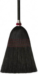 O-Cedar - 53-1/2" OAL Corn Bristle Broom - 42" Long Wood Handle, 11-1/2" Bristle Length, 12" Wide, Water Resistance - A1 Tooling