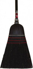 O-Cedar - 53-1/2" OAL Corn Bristle Broom - 48" Long Wood Handle, 5" Bristle Length, 12" Wide - A1 Tooling