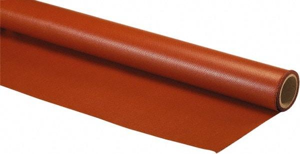 Auburn Mfr - 5' Wide x 0.016" Thick Fiberglass Welding Cloth Roll - Red - A1 Tooling