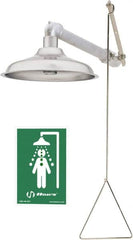 Haws - Plumbed Drench Showers Mount: Horizontal Shower Head Material: Stainless Steel - A1 Tooling