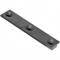 Raptor Workholding - 1 Piece Vise 1/8" Parallel Master Jaw Insert - Steel, 3/4" Long, 0.308" High - A1 Tooling