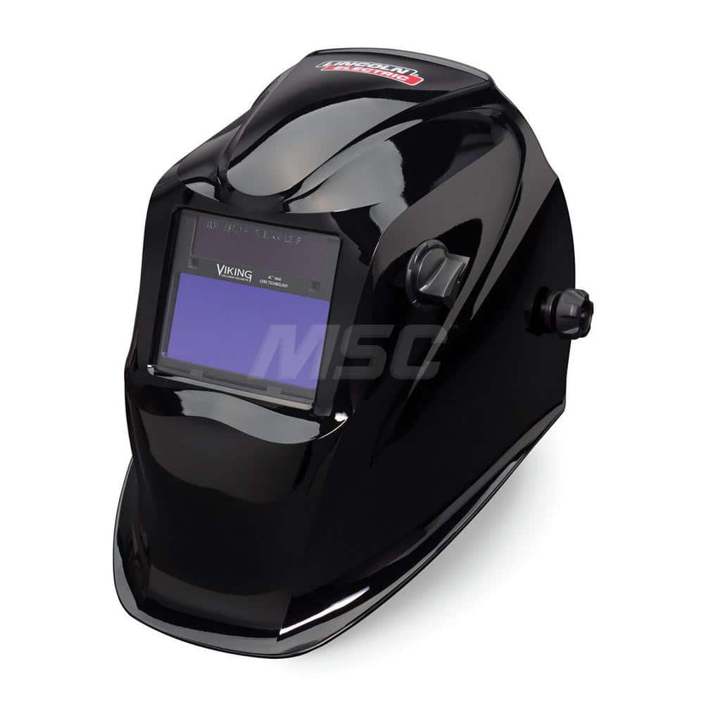 Welding Helmet: Black, Nylon, Shade 9 to 13, Ratchet Adjustment