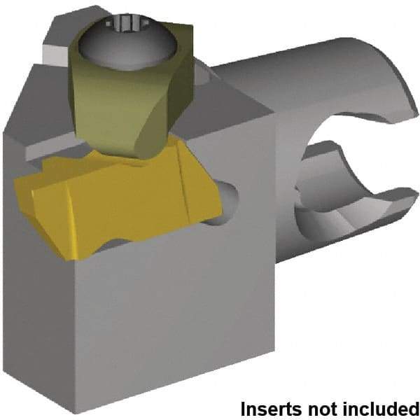 Kennametal - NG2L Insert, 30mm Head Length, Modular Grooving Cutting Unit Head - Left Hand Cut, System Size KM20, Series NS - A1 Tooling