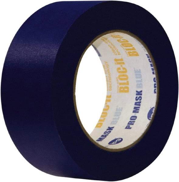 Intertape - 18mm Wide x 54.8 m Long Blue Paper Painter's Tape - Series Intertape-PT14, 5.5 mil Thick, 23 In/Lb Tensile Strength - A1 Tooling