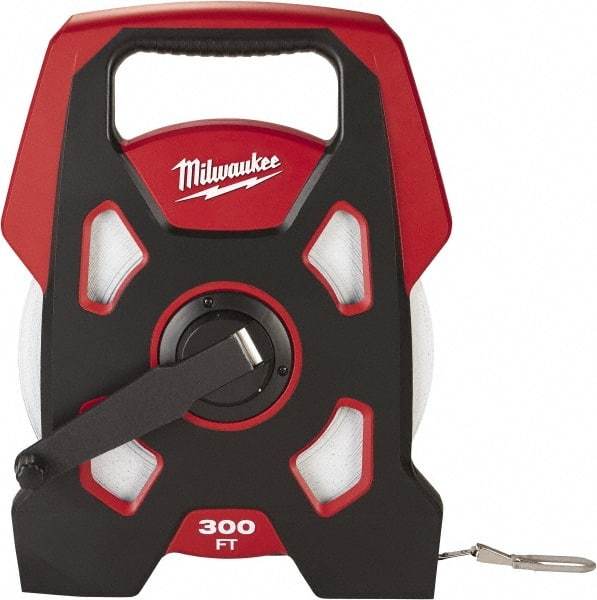 Milwaukee Tool - 300' x 3/8" Tape Measure - 1/16" Graduation - A1 Tooling