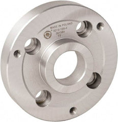 Bison - Adapter Back Plate for 5" Diam Bison Set-Tru Lathe Chucks - A1/A2-5 Mount, 35mm Through Hole Diam - A1 Tooling