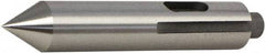 Bison - 14mm Nose Diam, 1.65 to3.94" Turning Diam, Standard Point Face Driver Center - A1 Tooling