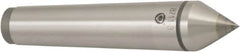 Bison - 1.24" Head Diam, Standard Point Solid Dead Center - 4MT Morse Taper, 14mm Point Diam - A1 Tooling