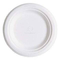 ECO PRODUCTS - Renewable & Compostable Sugarcane Plates, 6", 1000/Carton - A1 Tooling