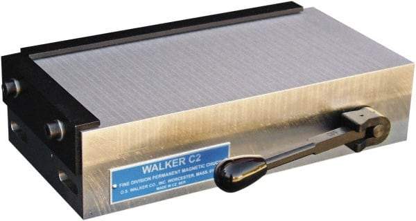 Walker - Fine Pole Rectangular Permanent Chuck - 18" Long x 12" Wide x 2.79" High - A1 Tooling