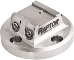 Raptor Workholding - 1-1/2" Jaw Width, 2" High Dovetail Vise - For Use with 4 & 5 Axis Workholding Systems - A1 Tooling