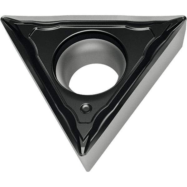 Walter - TCMT FM4 Grade WSM10S Turning Insert - TiAlN+Al2O3+(Al) Finish, 60° Triangle, 9.53mm Inscr Circle, 3.97mm Thick, 0.4mm Corner Radius - A1 Tooling